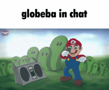 Globeba In Chat Mario Beatbox Rap Meme GIF - Globeba In Chat Mario Beatbox Rap Meme GIFs