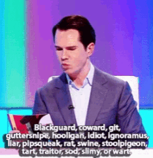Jimmy Carr GIF