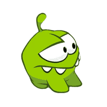 confused om nom om nom and cut the rope huh what