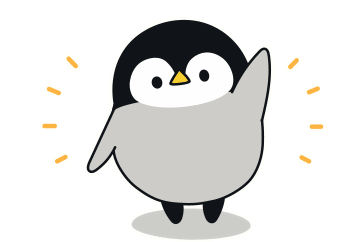 Penguin Hi Sticker - Penguin Hi Bye Stickers