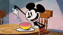 Mickey Mouse Food GIF