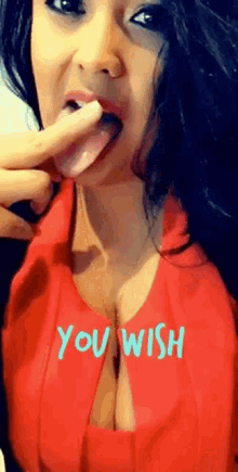 You Wish Lick GIF - You Wish Lick Selfie GIFs