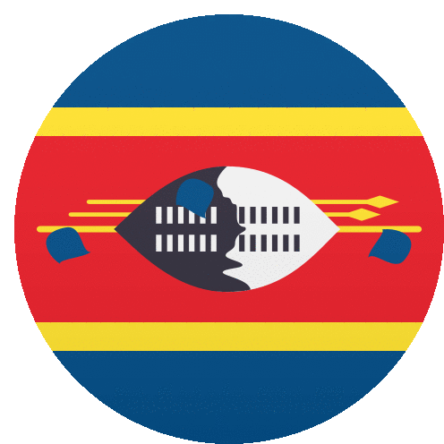 Eswatini Flags Sticker