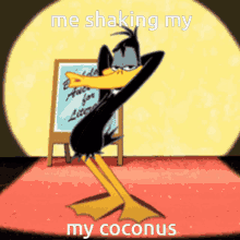 Daffy Looney Tunes GIF - Daffy Looney Tunes Shake Your Coconuts GIFs