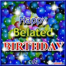 Belated Birthday GIF - Belated Birthday Bd GIFs
