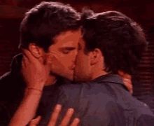 Brant Daughtery Kiss GIF