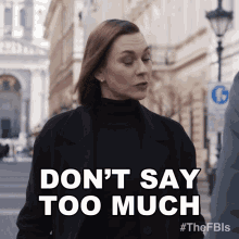 Dont Say Too Much Katrin Jaeger GIF - Dont Say Too Much Katrin Jaeger Fbi International GIFs