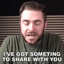 Ive Got Something To Share With You Lewis Jackson GIF - Ive Got Something To Share With You Lewis Jackson I Want To Share Something With You GIFs
