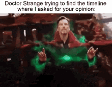 Doctor Strange Who Asked GIF - Doctor Strange Who Asked Who Asked Meme GIFs