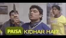 Johnny Lever Maal Kidhar Hai GIF - Johnny Lever Maal Kidhar Hai Paisa Kidhar Hai GIFs