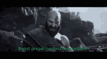 Boost Preparing For The Weekend Video Game GIF - Boost Preparing For The Weekend Video Game God Of War4 GIFs