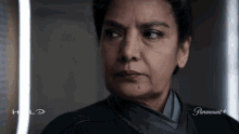 Staring Dr Catherine Halsey GIF - Staring Dr Catherine Halsey Admiral Margaret Parangosky GIFs