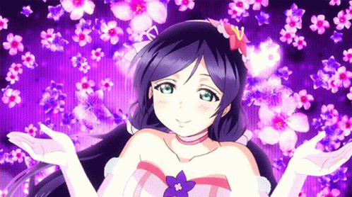 Nozomi Purple GIF - Nozomi Purple Nozomi Tojo GIFs