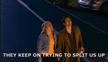 Trying To Split Us Up Rose And The Doctor GIF - Trying To Split Us Up Rose And The Doctor Rose Tyler GIFs