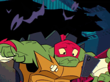 tmnt teenage mutant ninja turtles rottmnt rise of the tmnt raph