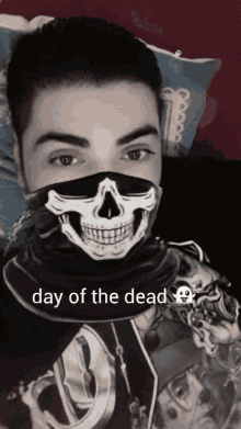 halloween dia de los muertos day of the dead muerte skull mask