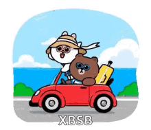 Roadtrip Brow And Cony GIF - Roadtrip Brow And Cony Summer Feels GIFs