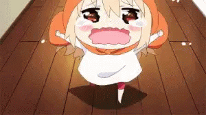 anime shocked face crying