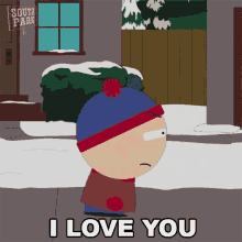 I Love You Stan Marsh GIF - I Love You Stan Marsh South Park GIFs