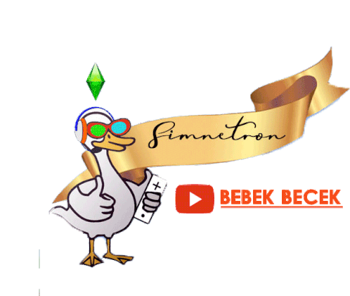 Simnetron Logo Sticker - Simnetron Logo Duck Stickers