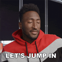 Let'S Jump In Marques Brownlee GIF - Let'S Jump In Marques Brownlee Let'S Get Into It GIFs