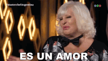 Es Un Amor Luisa Albinoni GIF - Es Un Amor Luisa Albinoni Masterchef Argentina GIFs