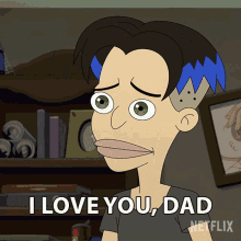 I Love You Dad Judd Birch GIF - I Love You Dad Judd Birch Big Mouth GIFs
