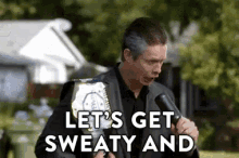Time To Sweat And Wrestle GIF - Workaholics Lets Get Sweaty Wrestle GIFs