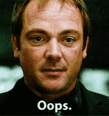Oops Sheppard GIF - Oops Sheppard Serious GIFs