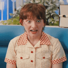 Surprised Cynthia GIF - Surprised Cynthia Grease Rise Of The Pink Ladies GIFs
