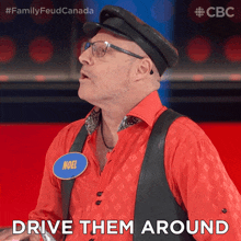 Drive Them Around Noel GIF - Drive Them Around Noel Family Feud Canada GIFs