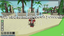 Subcribe To Madbebe On Yotuube Video Game GIF - Subcribe To Madbebe On Yotuube Video Game GIFs