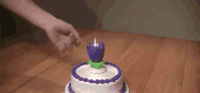 Joyeux Anniversaire GIF - Cake Light Up Anniversary GIFs