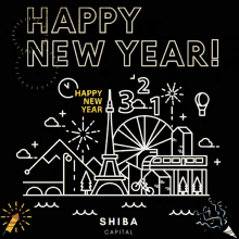 Shibacapital Happy New Year GIF - Shibacapital Happy New Year Countdown GIFs