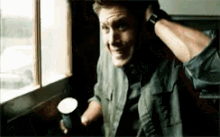 Spn Loud Noises! GIF - Supernatural Dean Winchester Jensen Ackles GIFs