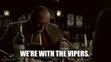 We’re With The Vipers Tony Soprano GIF - We’re With The Vipers Tony Soprano Sopranos GIFs