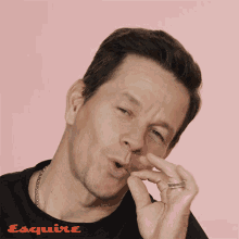 Smoke Mark Wahlberg GIF - Smoke Mark Wahlberg Esquire GIFs