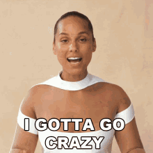 I Gotta Go Crazy Alicia Keys GIF - I Gotta Go Crazy Alicia Keys Bustle GIFs