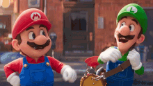 Fist Bump Mario GIF