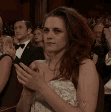 Kstew Kristen Stewart GIF - Kstew Kristen Stewart Clapping GIFs