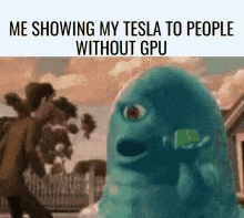Nvidia Tesla GIF - Nvidia Tesla Me Showing GIFs