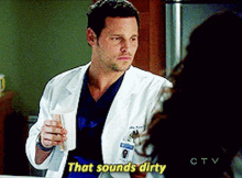 Greys Anatomy Alex Karev GIF - Greys Anatomy Alex Karev That Sounds Dirty GIFs
