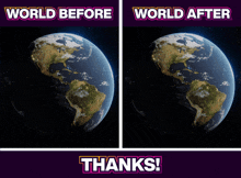 World Map GIF