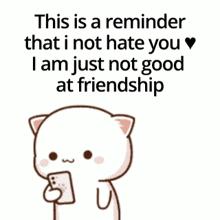 friendship friends no hate reminder socialy