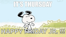 Thursday Snoopy GIF