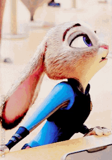 pout tired so done zootopia judy hopps