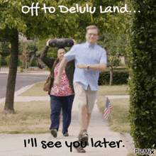 Delulu Land Bye GIF - Delulu Land Bye Later GIFs