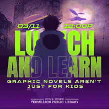 Lunch & Learn Graphic Novels GIF - Lunch & Learn Graphic Novels Vermillion Public Library GIFs