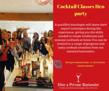 Cocktail Making Class Bristol Cocktail Classes Hen Party GIF - Cocktail Making Class Bristol Cocktail Classes Hen Party The Bartender Hire Company GIFs