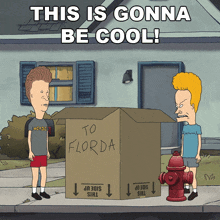 This Is Gonna Be Cool Beavis And Butt-head GIF - This Is Gonna Be Cool Beavis And Butt-head S2 E7 GIFs